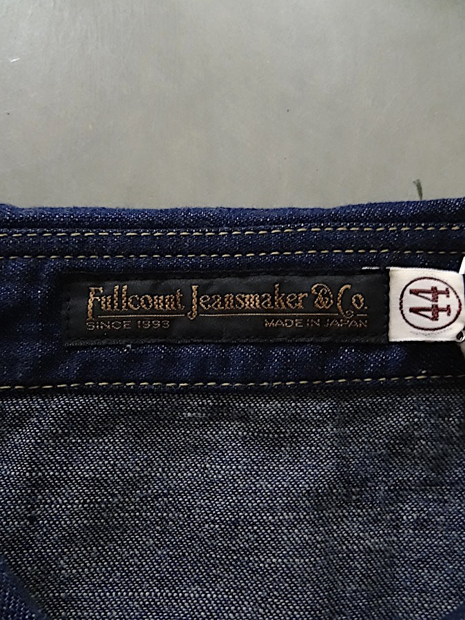 4894 - 8oz Denim Western Shirt - One Washed