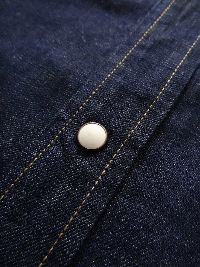 4894 - 8oz Denim Western Shirt - One Washed