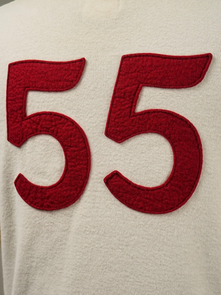 OLD CROW by Glad Hand & Co. - "55" - L/S T-SHIRTS - Ivory