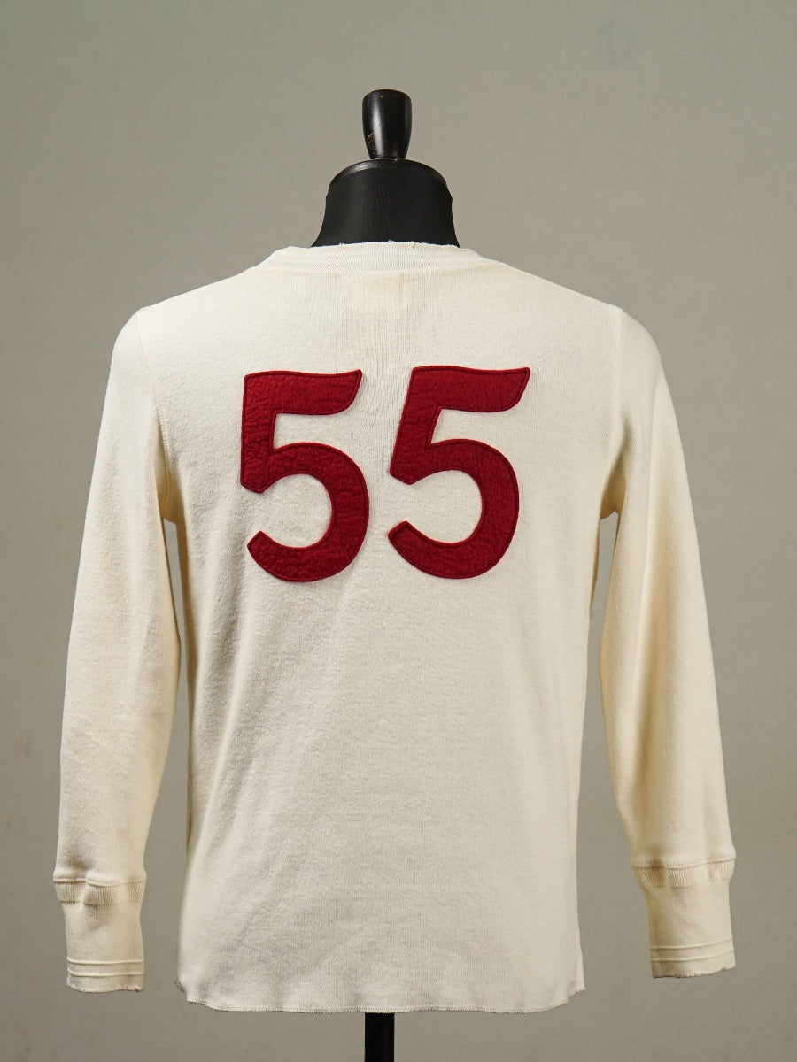 OLD CROW by Glad Hand & Co. - "55" - L/S T-SHIRTS - Ivory