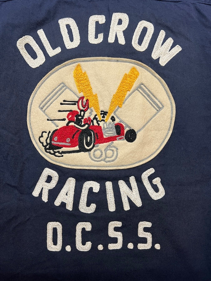 OLD CROW by Glad Hand & Co. - V8 WORK SHIRT - Navy