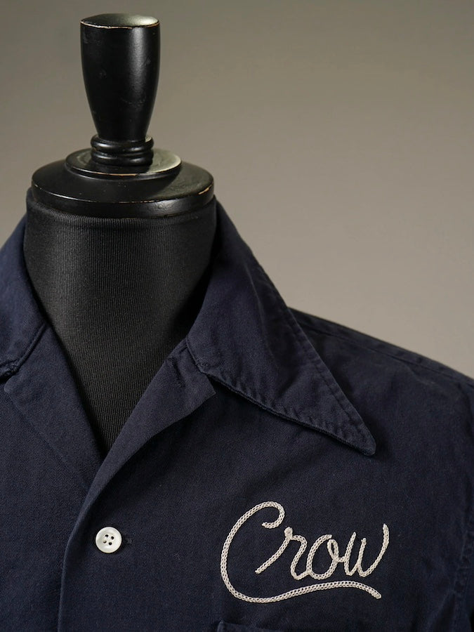 OLD CROW by Glad Hand & Co. - V8 WORK SHIRT - Navy
