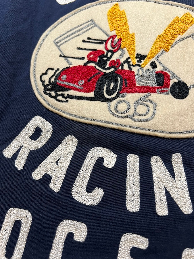 OLD CROW by Glad Hand & Co. - V8 WORK SHIRT - Navy