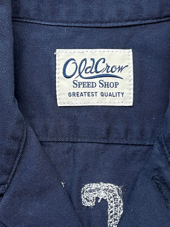 OLD CROW by Glad Hand & Co. - V8 WORK SHIRT - Navy