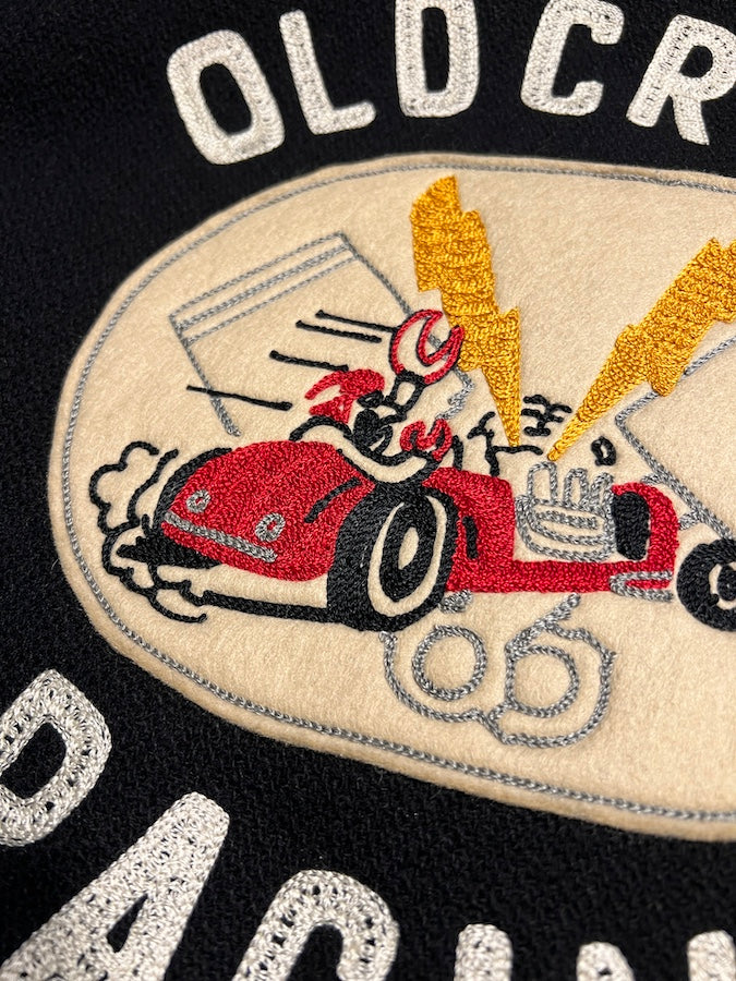 OLD CROW by Glad Hand & Co. - V8 CLUB JACKET - Black