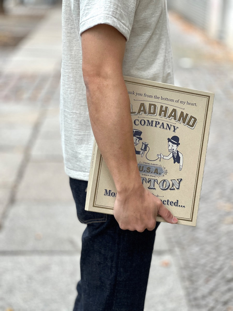 ROYAL CLASS - R-02 - Loopwheeled Pocket T-Shirt - Oatmeal