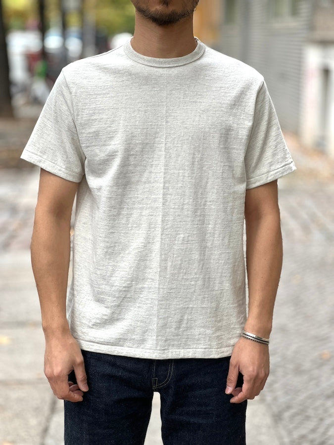 ROYAL CLASS - R-01 Loopwheel T-Shirt - Oatmeal
