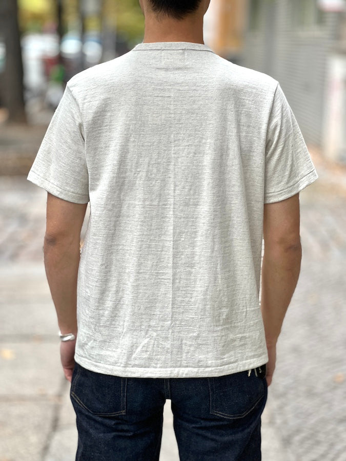ROYAL CLASS - R-01 Loopwheel T-Shirt - Oatmeal