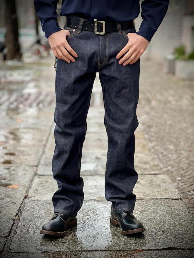 OLD CROW by Glad Hand & Co. - OLD RODDER - Selvedge Denim Pants 