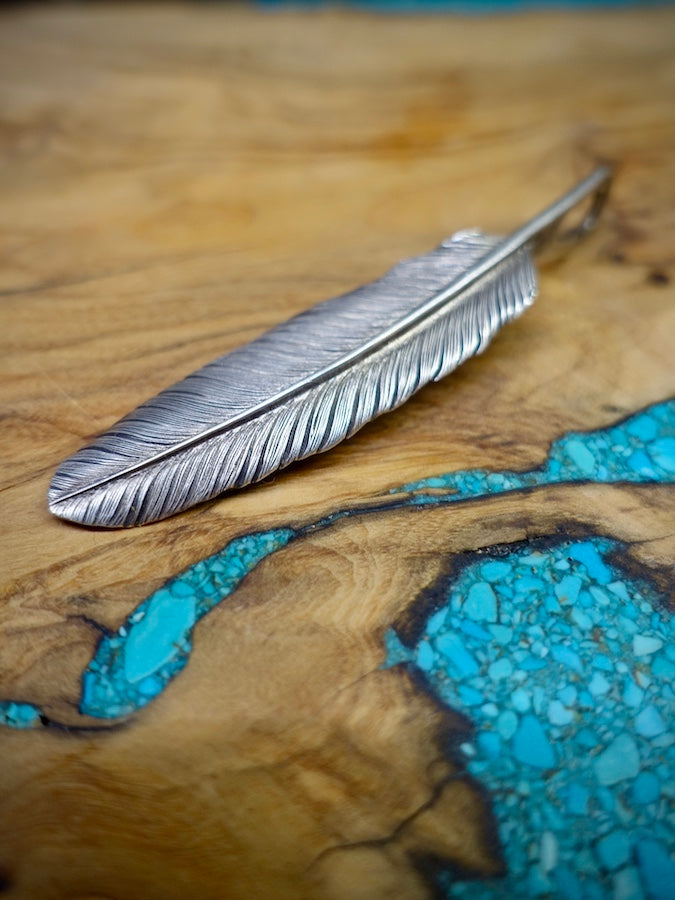 HOZHO - Silver Feather F9 Left - 65mm