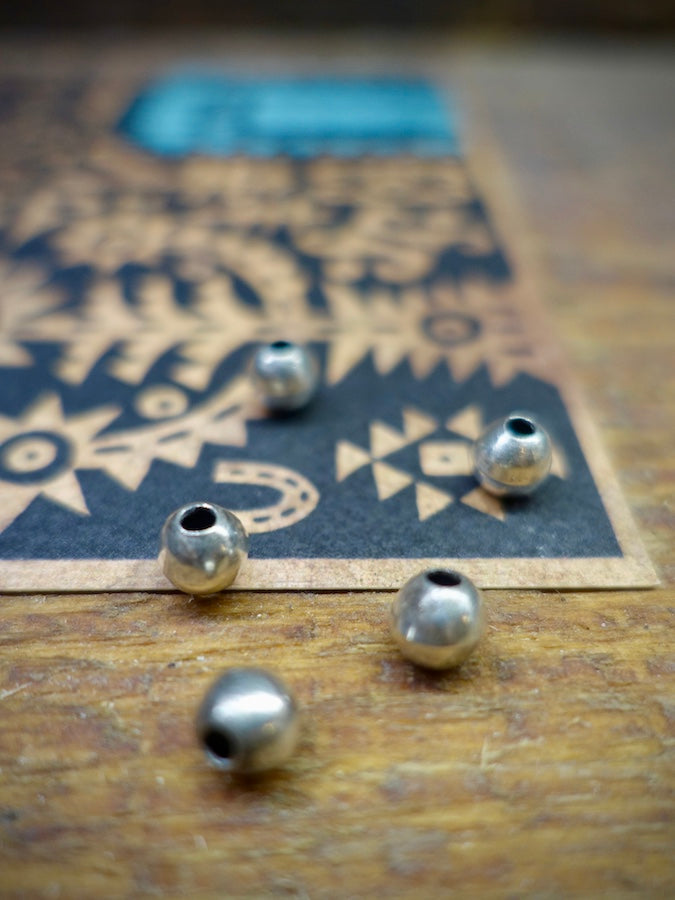 HOZHO - Silver Ball Beads