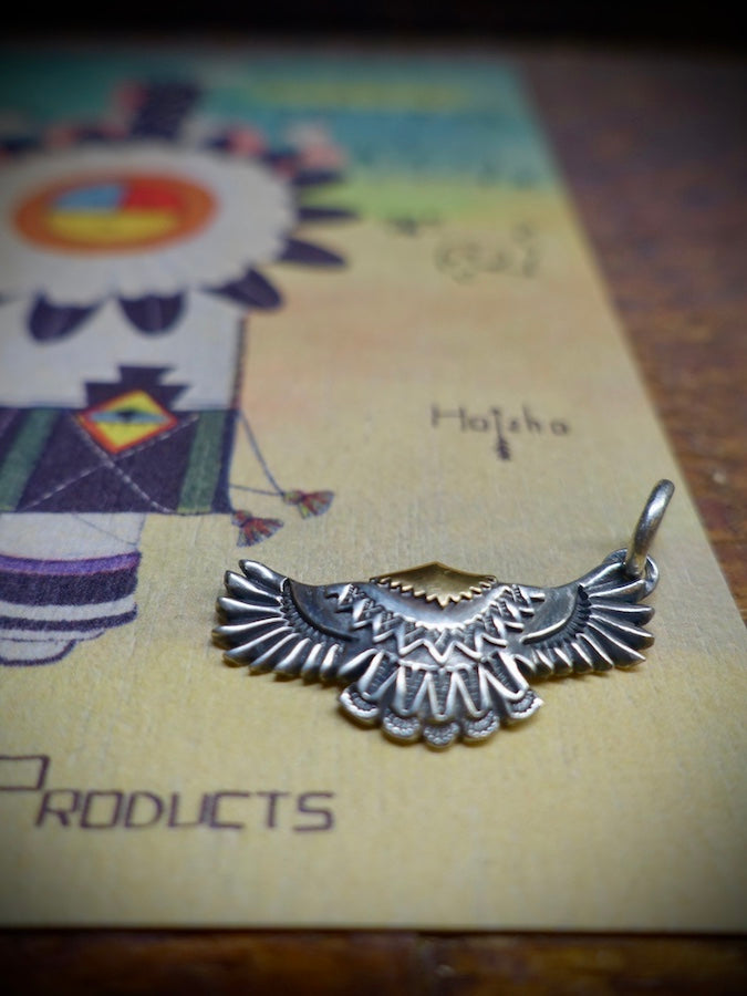HOZHO - Gold / Silver Mini Eagle - Pendant