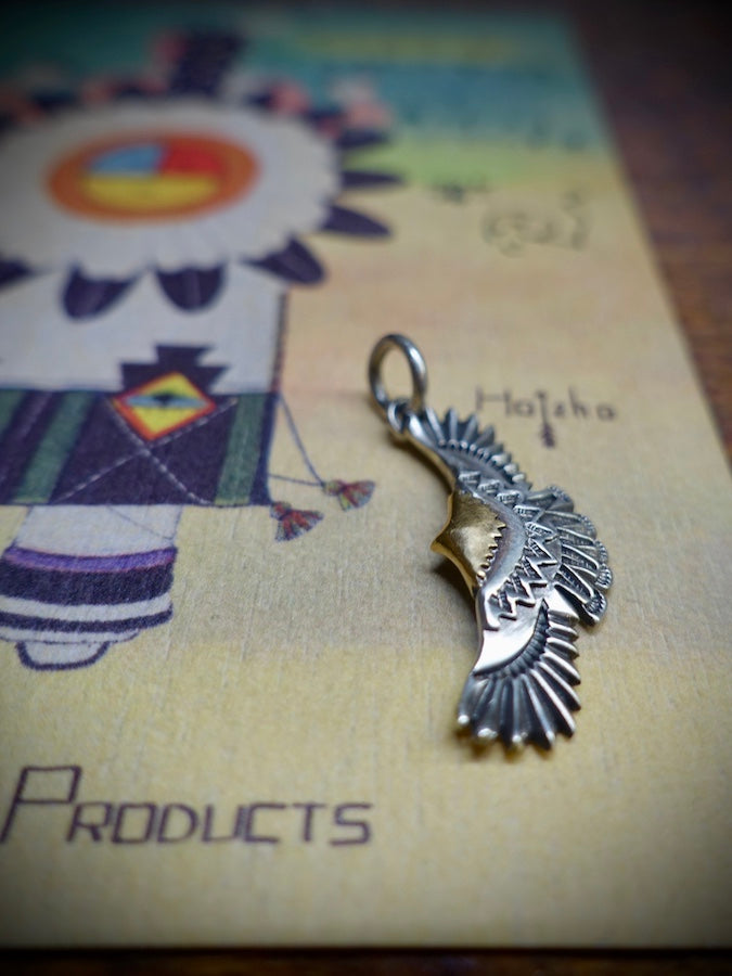 HOZHO - Gold / Silver Mini Eagle - Pendant