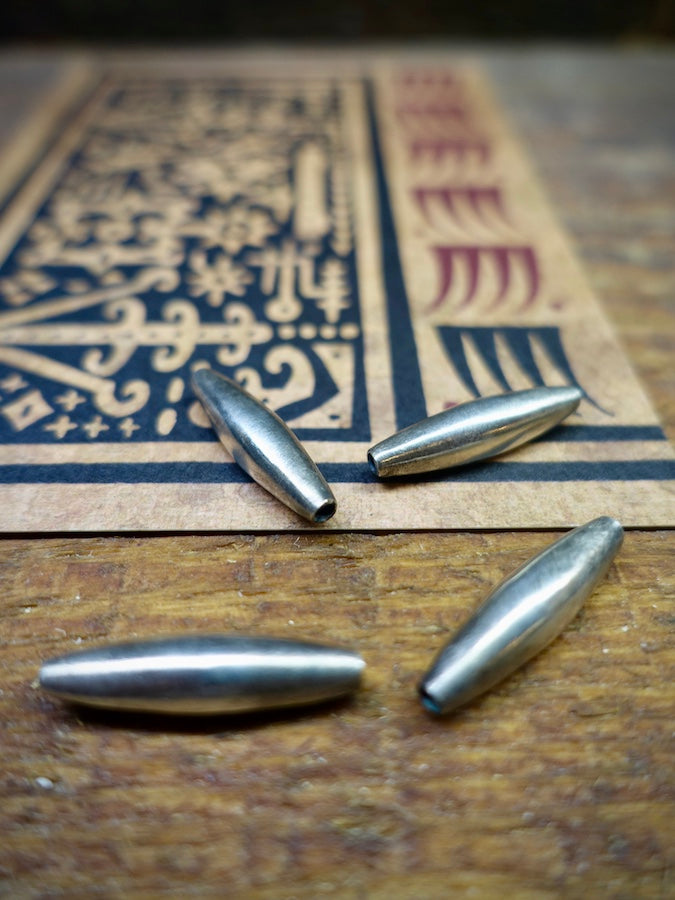 HOZHO - Silver Horn Beads