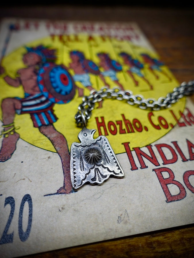 HOZHO - Toy Concho Thunderbird - Pendant