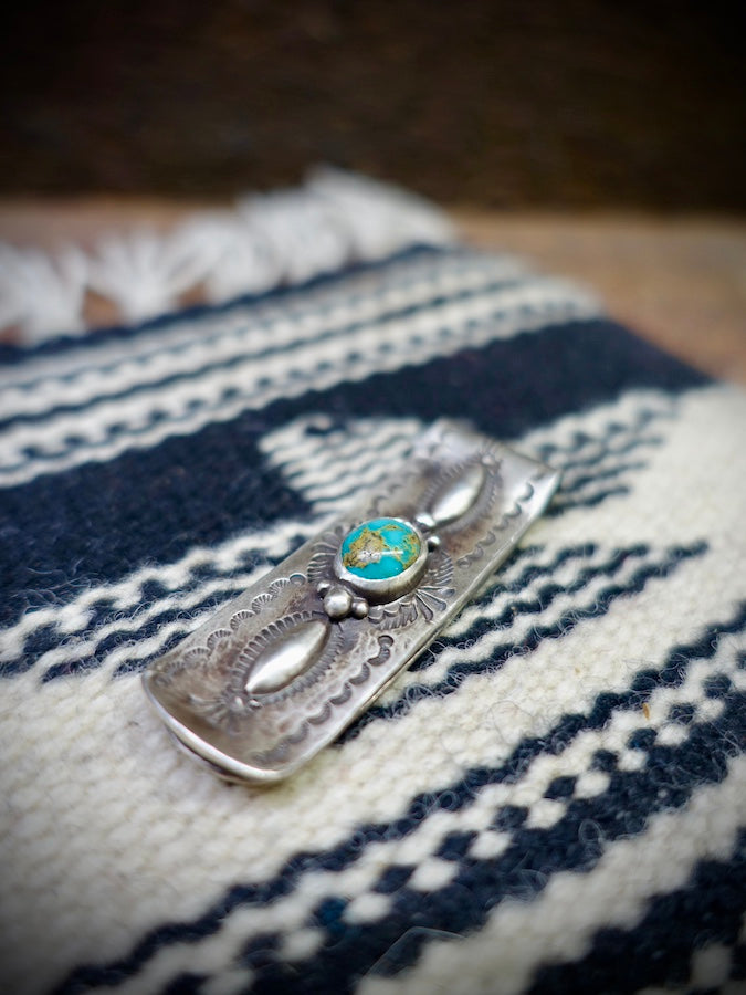 HOZHO - Turquoise Money Clip