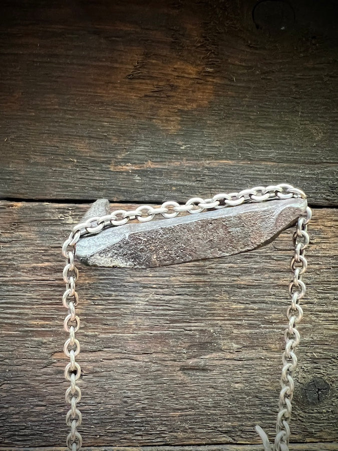 HOZHO - Repose Necklace - Large Silver Chain