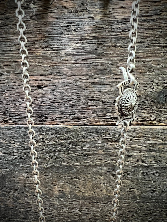 HOZHO - Repose Necklace - Large Silver Chain