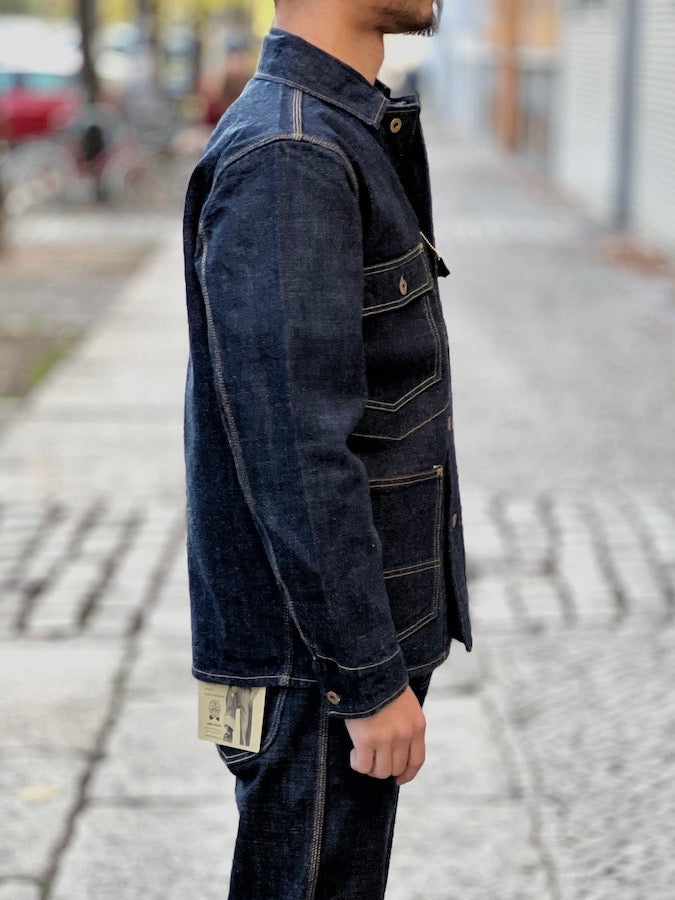 TROPHY CLOTHING - Dirt Denim Coverall - Original Workwear - 14.5oz Selvedge Denim