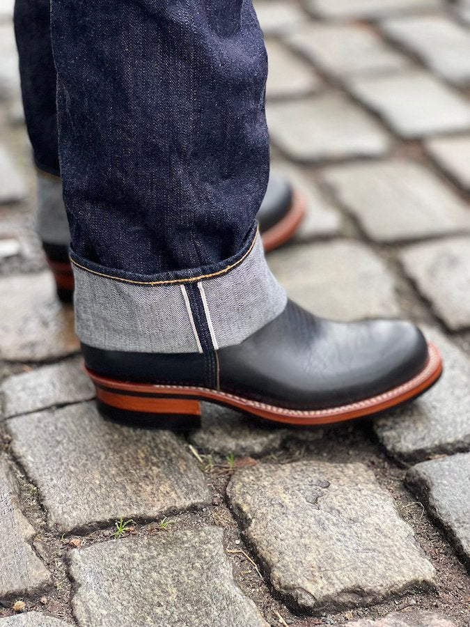 THE FLAT HEAD - 3005 - Straight Cut - 14.5oz Selvedge Denim - U.S. Texas Cotton