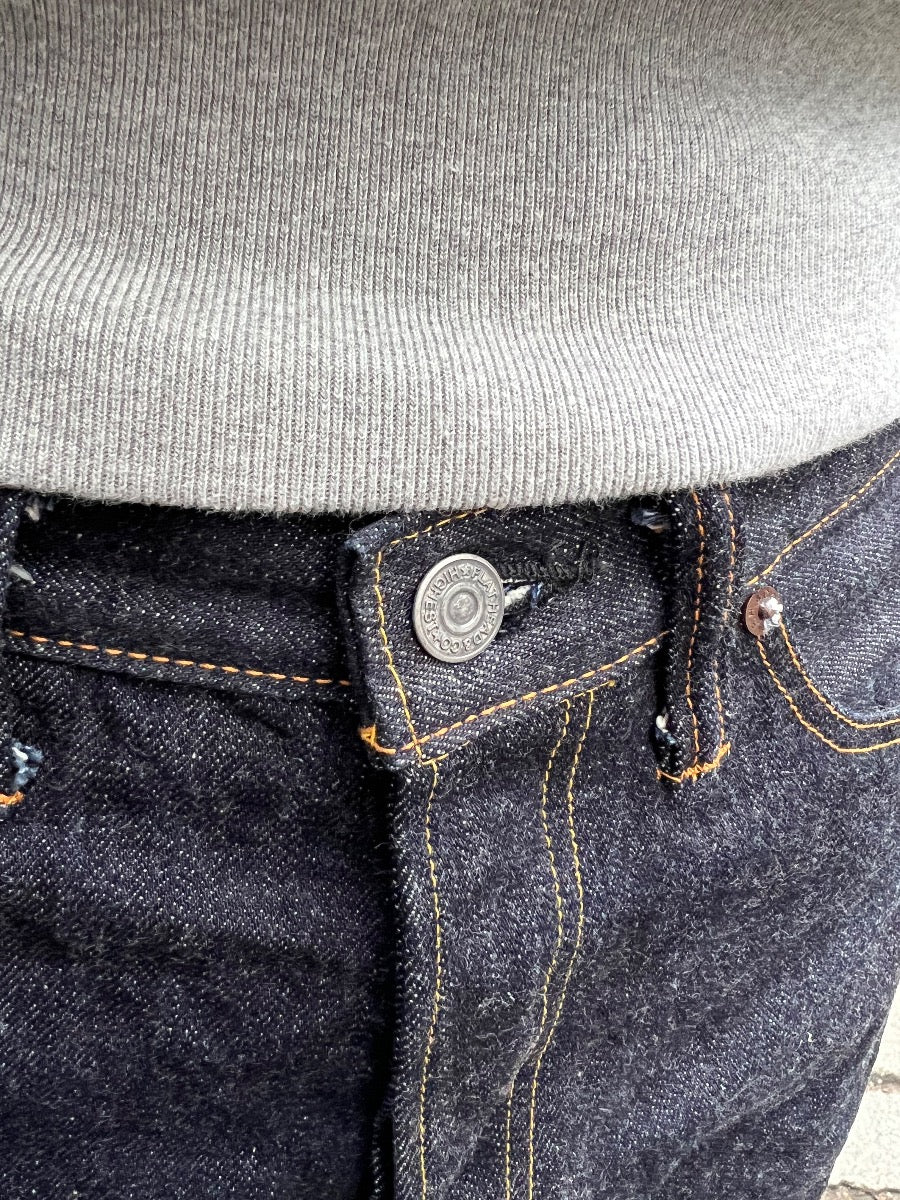 THE FLAT HEAD - 3005 - Straight Cut - 14.5oz Selvedge Denim - U.S. Texas Cotton