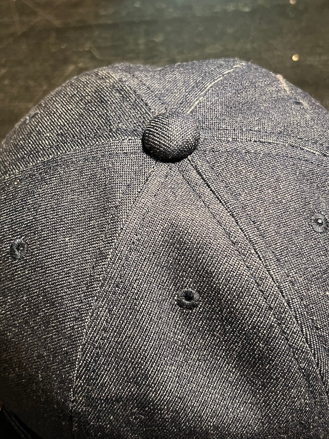 Mr. FATMAN - " BRIM CAP " by BRIDGE CAP - 10oz Denim - Indigo