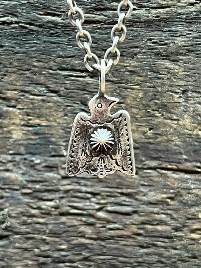 HOZHO - Toy Concho Thunderbird - Pendant