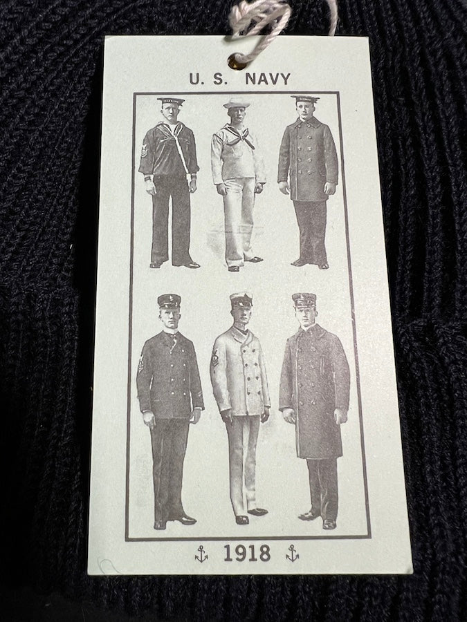 "U.S. NAVY WATCH CAP" - NAVAL CLOTHING FACTORY