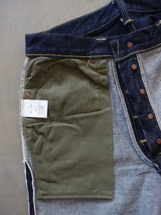JELADO - 44 DENIM - 310SZ - "STANDARD COLLECTION" - 14oz Selvedge Denim - Standard Straight