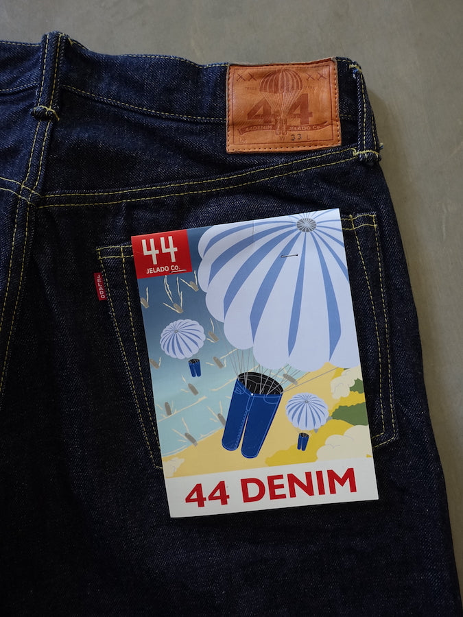 JELADO - 44 DENIM - 310SZ - "STANDARD COLLECTION" - 14oz Selvedge Denim - Standard Straight