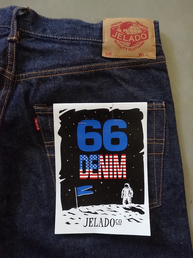 JELADO - 66 DENIM - 306SA - "STANDARD COLLECTION" - 13.5oz Selvedge Denim - Straight