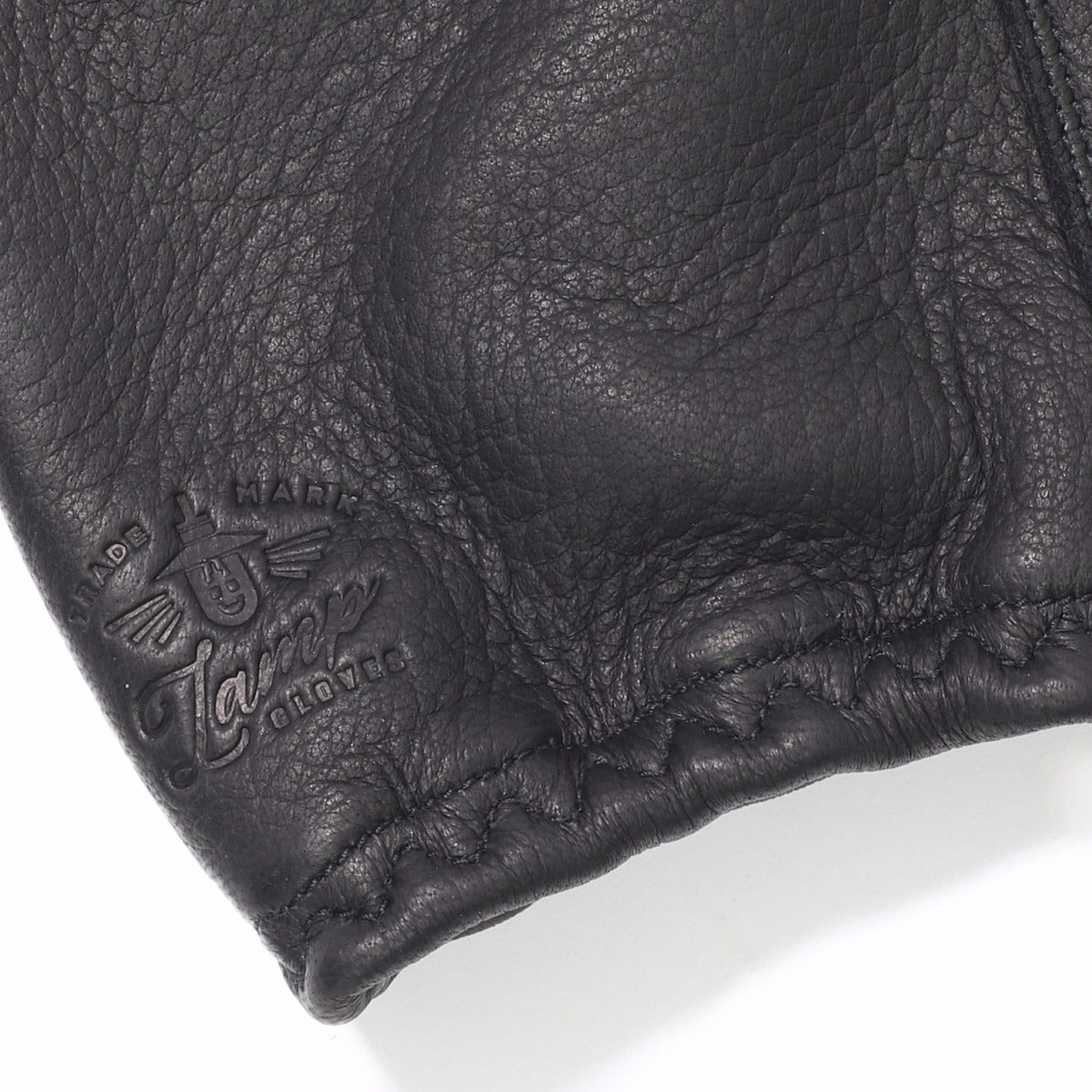 Lamp Gloves - Deerskin Leather - Utility Glove Shorty – BLACK