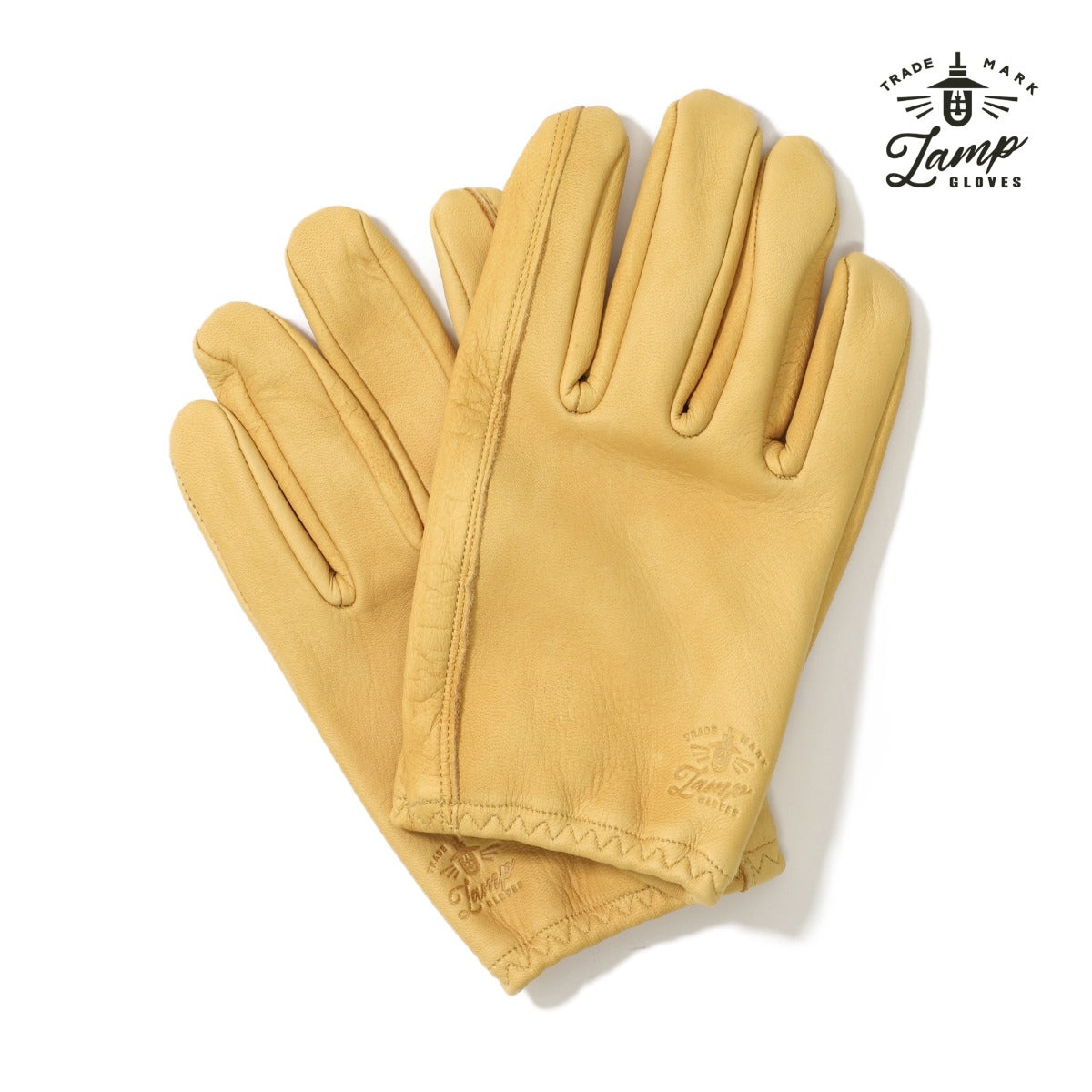 Lamp Gloves - Deerskin Leather - Utility Glove Shorty – TAN