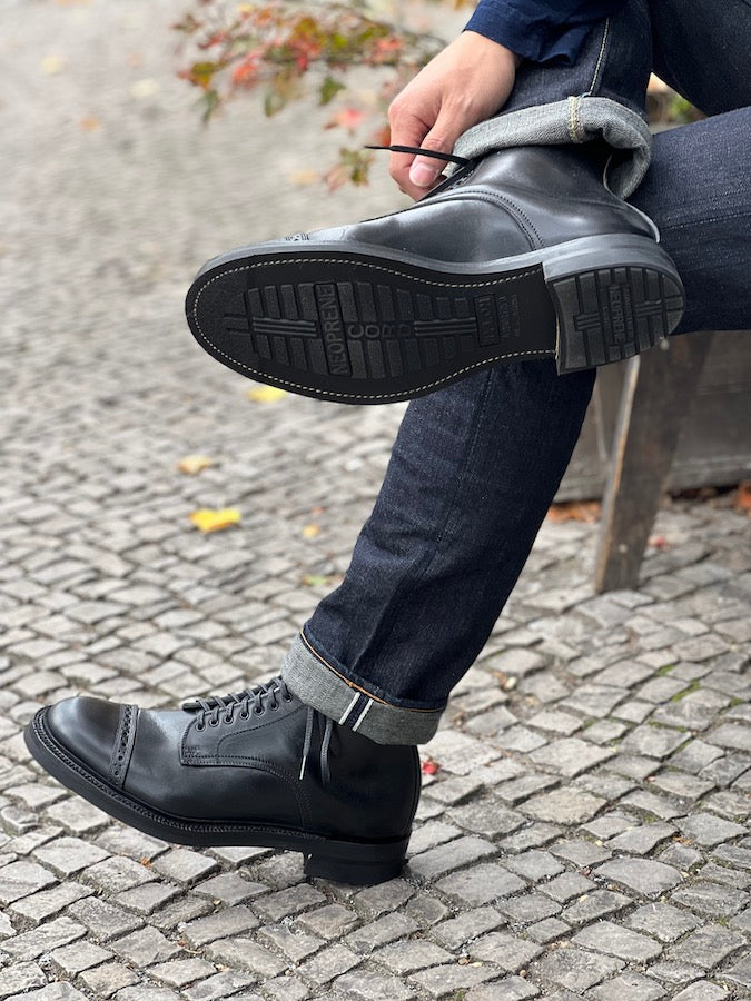 MAKERS - GD-04 - WORK OUT BLUCHER HI - GUIDI Horse Butt Leather