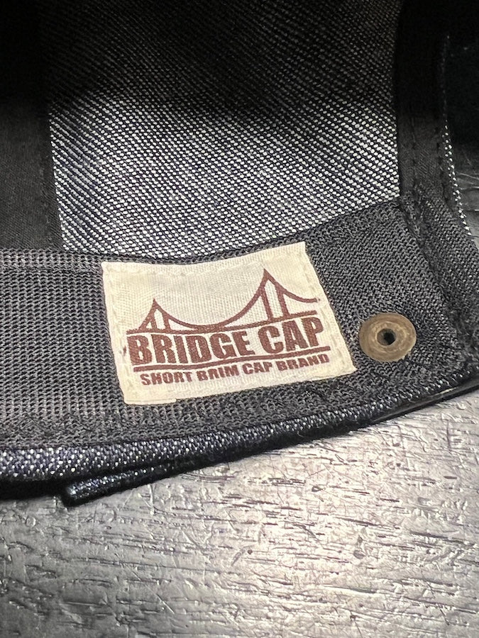 Mr. FATMAN - " BRIM CAP " by BRIDGE CAP - 10oz Denim - Indigo