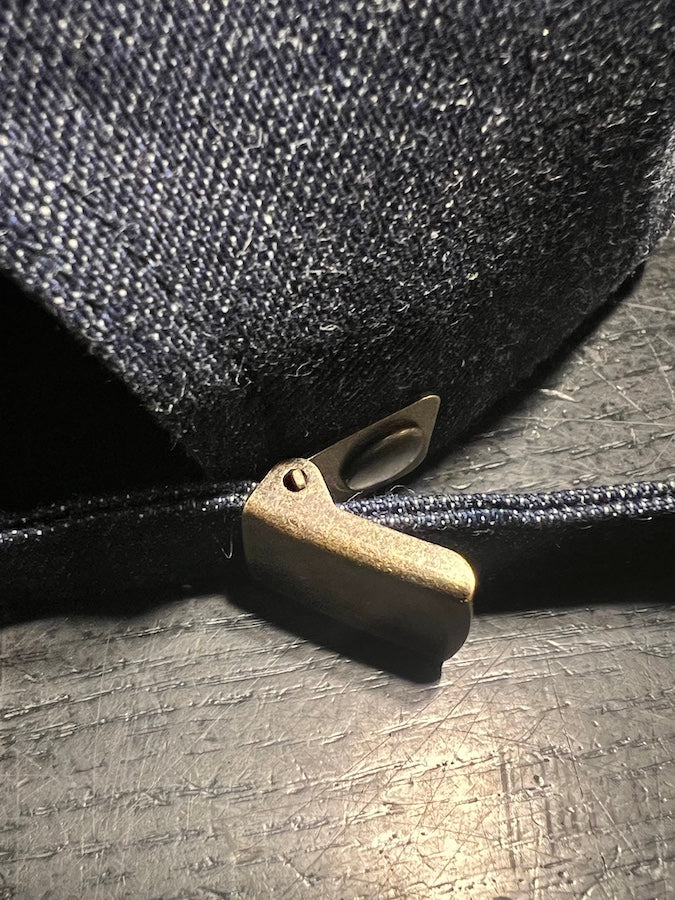 Mr. FATMAN - " BRIM CAP " by BRIDGE CAP - 10oz Denim - Indigo