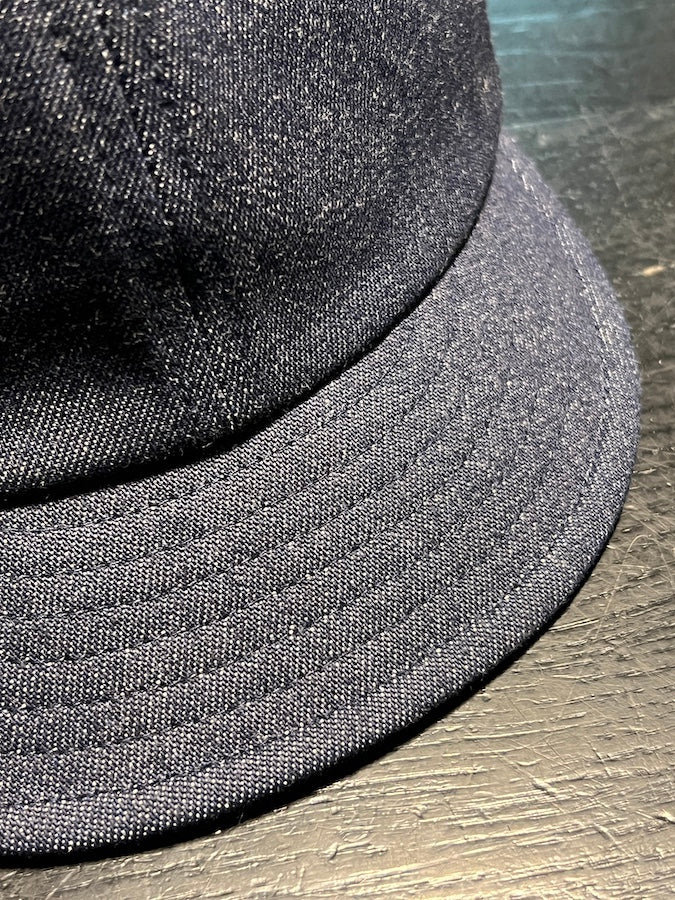 Mr. FATMAN - " BRIM CAP " by BRIDGE CAP - 10oz Denim - Indigo