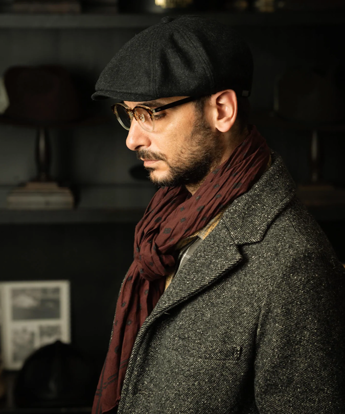 Mr. FATMAN - 1920's Cap - Model: Lucky Dan - Black