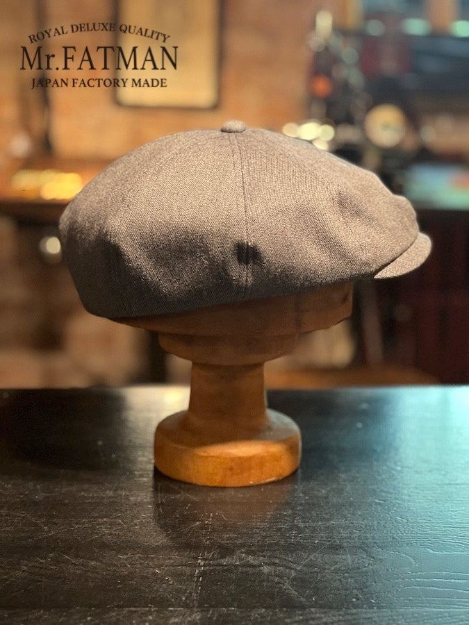 1920's Cap - Model: Lucky Dan Classic - Grey