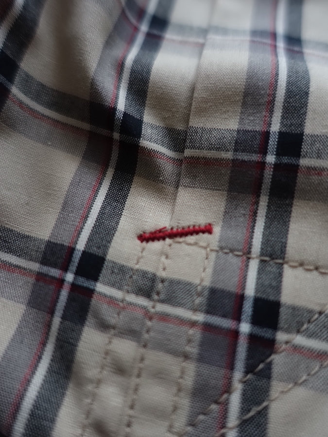 OLDE HOMESTEADER - Woven Boxer - Traditional Plaid - Beige Tartan