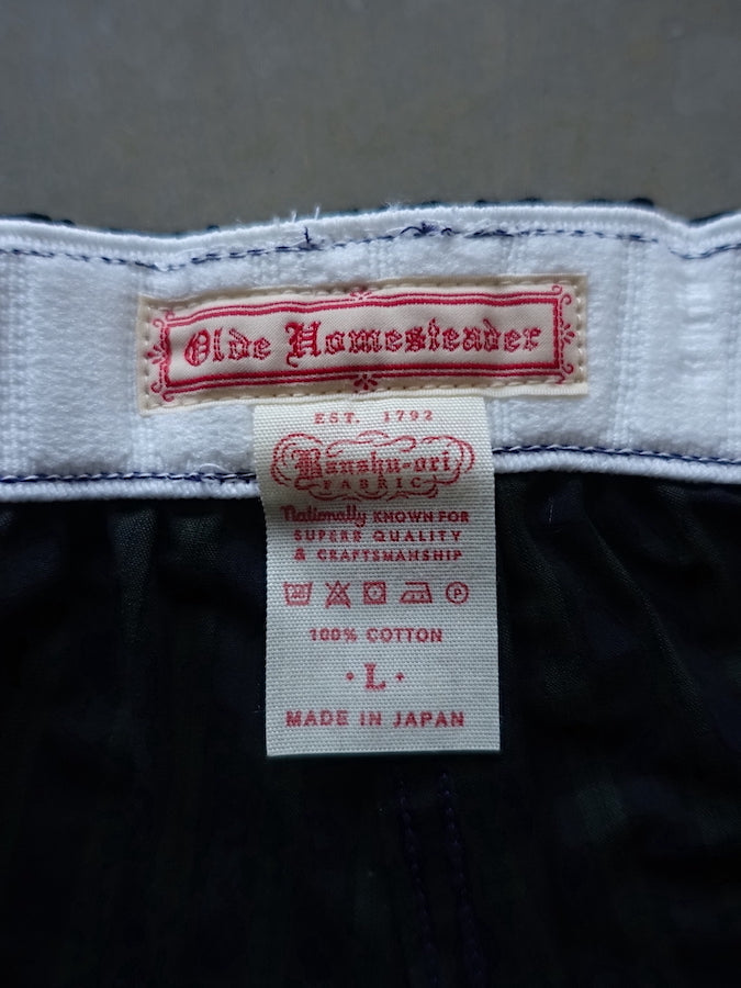 OLDE HOMESTEADER - Woven Boxer - Traditional Plaid - Green Tartan