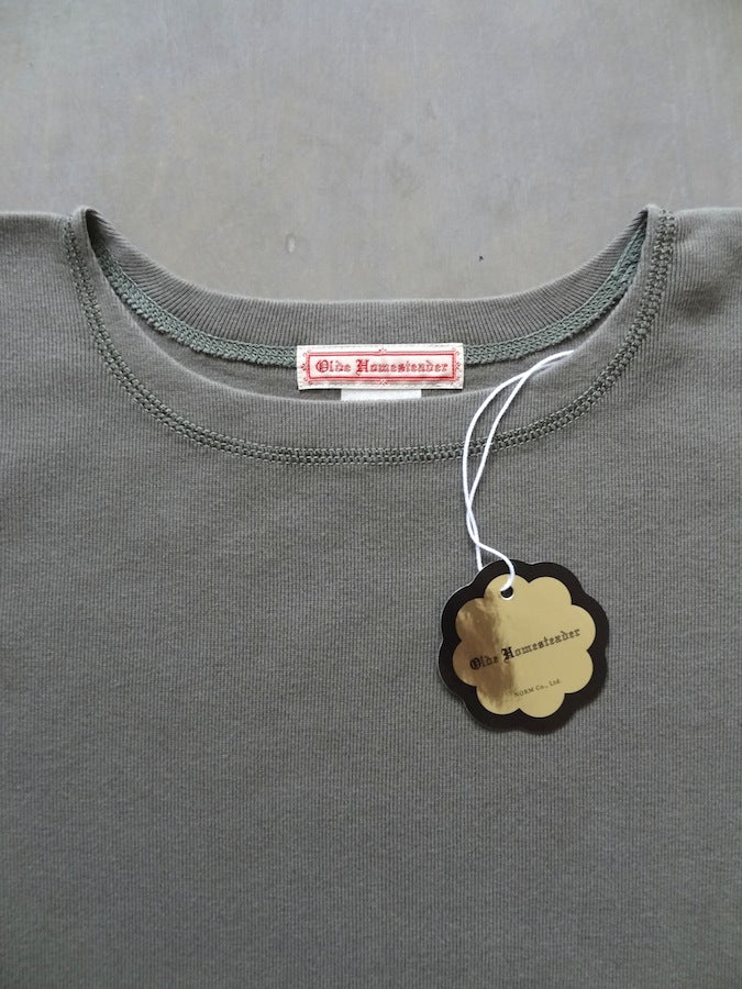 OLDE HOMESTEADER - Heavy Weight Rib - Crew Neck Long Sleeve - Olive