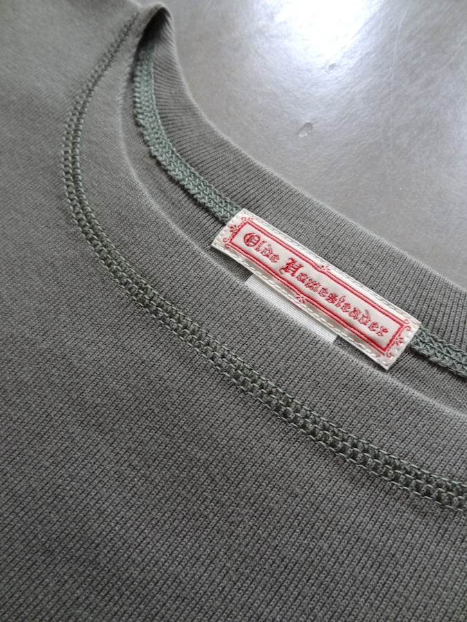 OLDE HOMESTEADER - Heavy Weight Rib - Crew Neck Long Sleeve - Olive