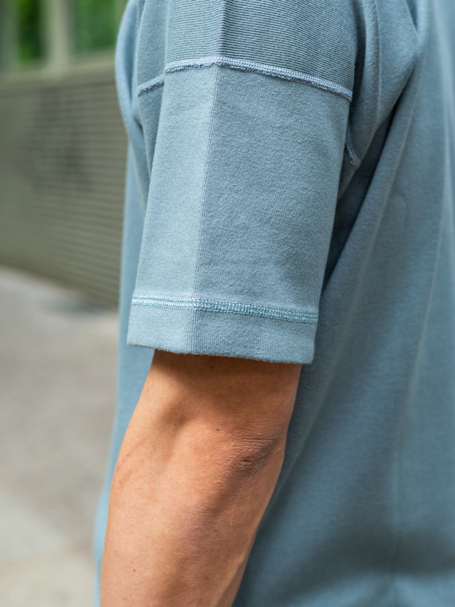 Heavy Weight Rib - Crew Neck Short Sleeve - Sage
