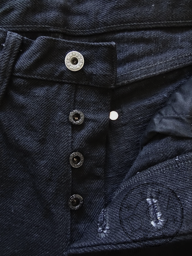 DC4 & ONI Collaboration - 20oz Black Secret Denim Tight Straight