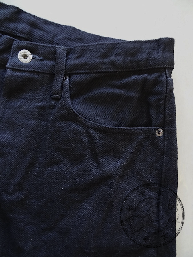 DC4 & ONI Collaboration - 20oz Black Secret Denim Tight Straight
