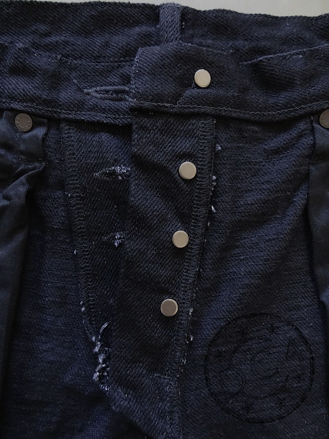 DC4 & ONI Collaboration - 20oz Black Secret Denim Tight Straight