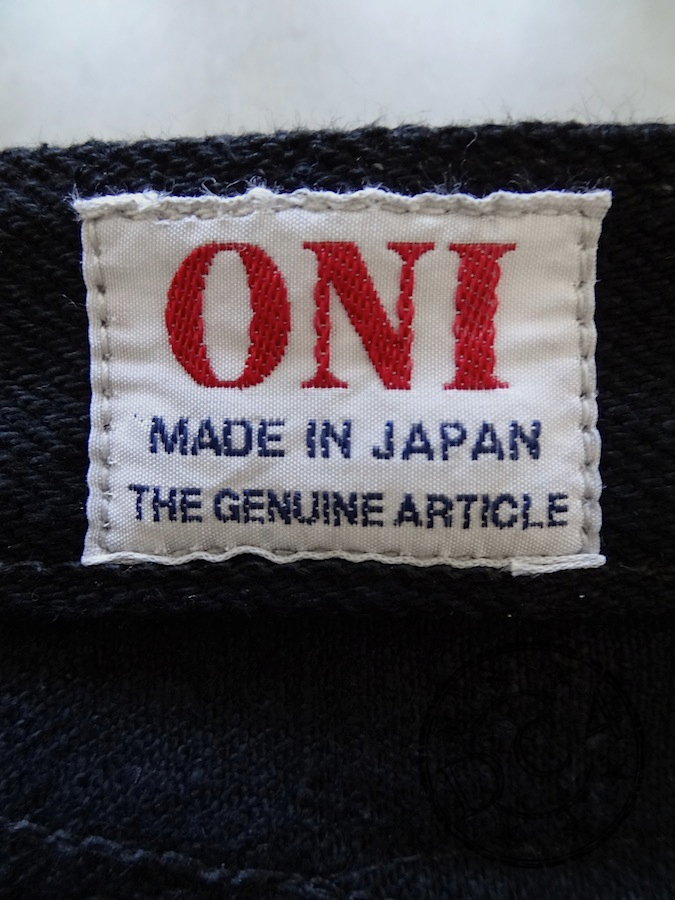 DC4 & ONI Collaboration - 20oz Black Secret Denim Tight Straight