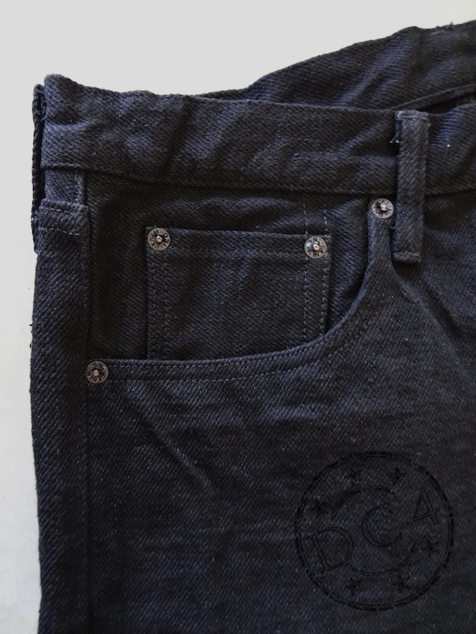DC4 & ONI Collaboration - 20oz Black Secret Denim Tight Straight