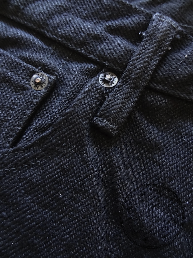 DC4 & ONI Collaboration - 20oz Black Secret Denim Tight Straight